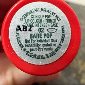Clinique Bare Pop lipstick